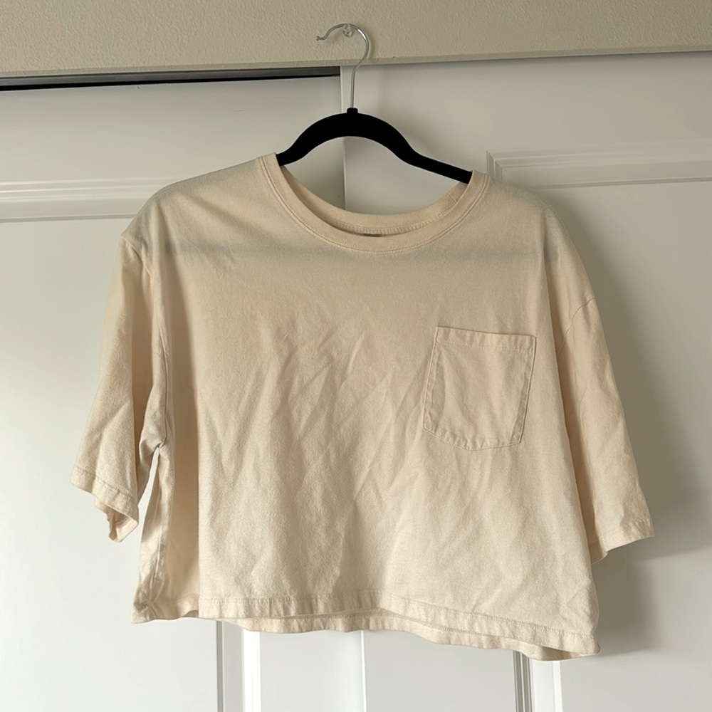 Mahina, cropped short sleeve tee